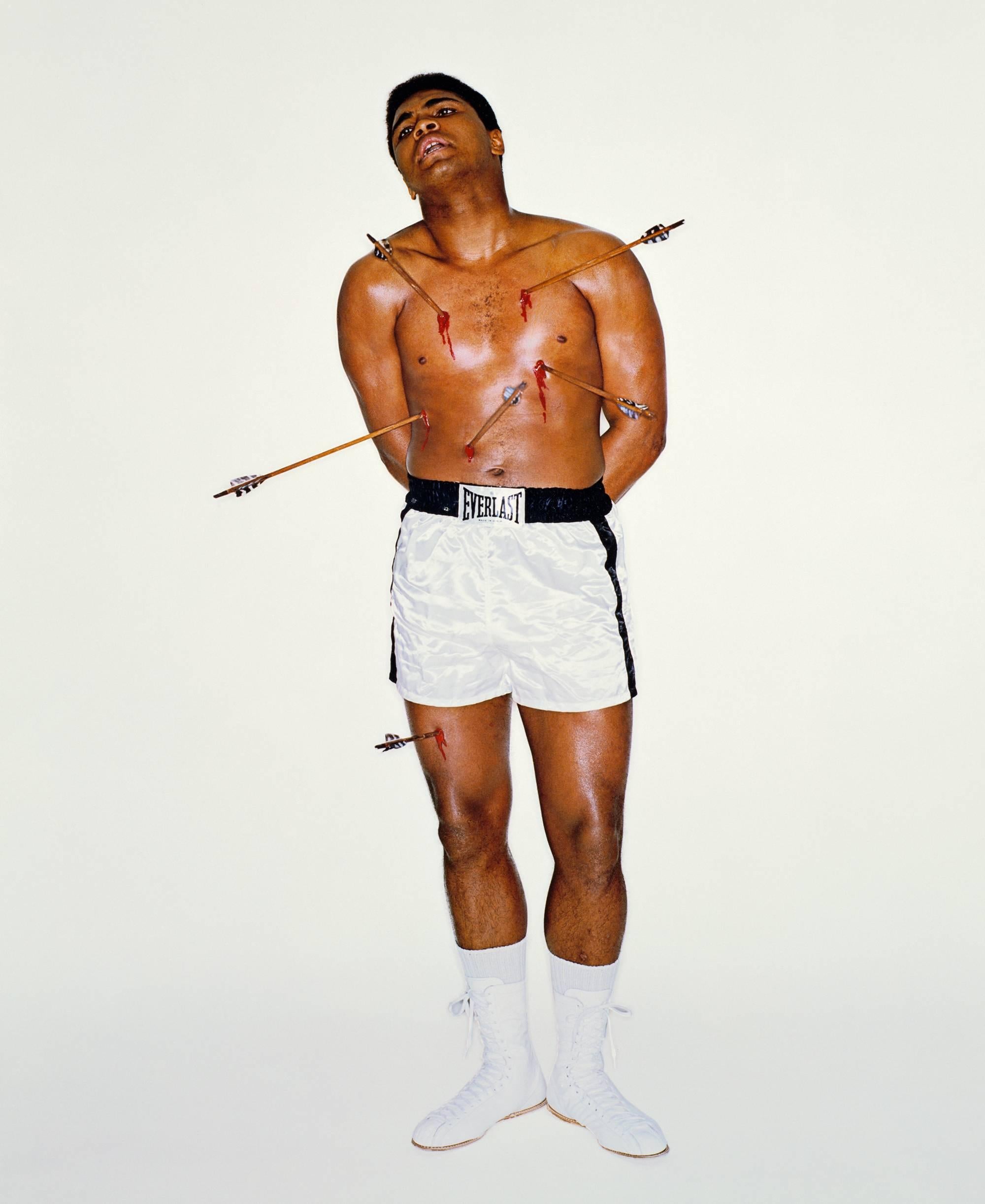 Muhammad Ali as Saint Sebastian, Color Photography, Fine Art Print