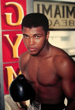 Cassius Clay 5th Street Gym, Miami, Color Photography, Fine Art Print