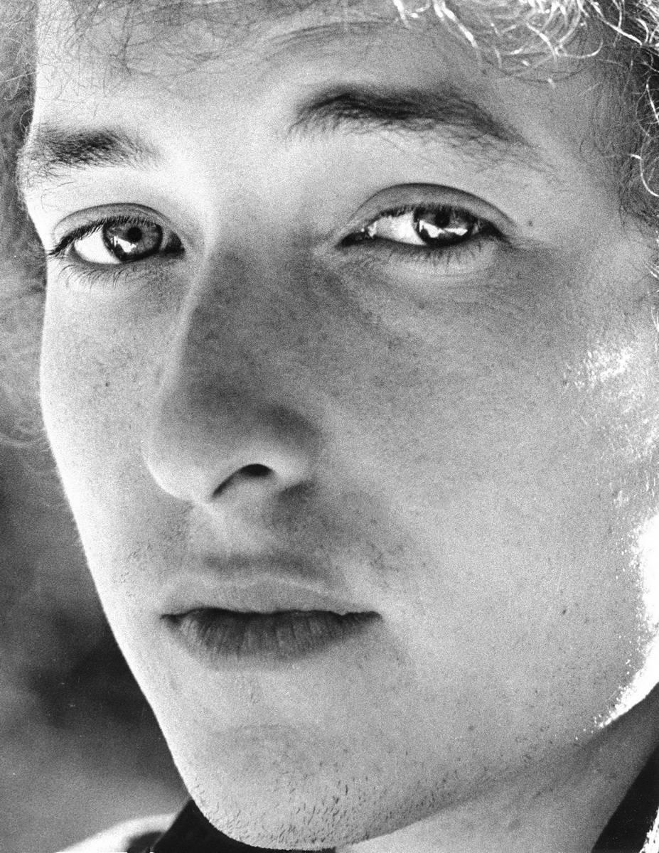 Daniel Kramer Portrait Photograph - Bob Dylan Very Close Face, Woodstock, NY