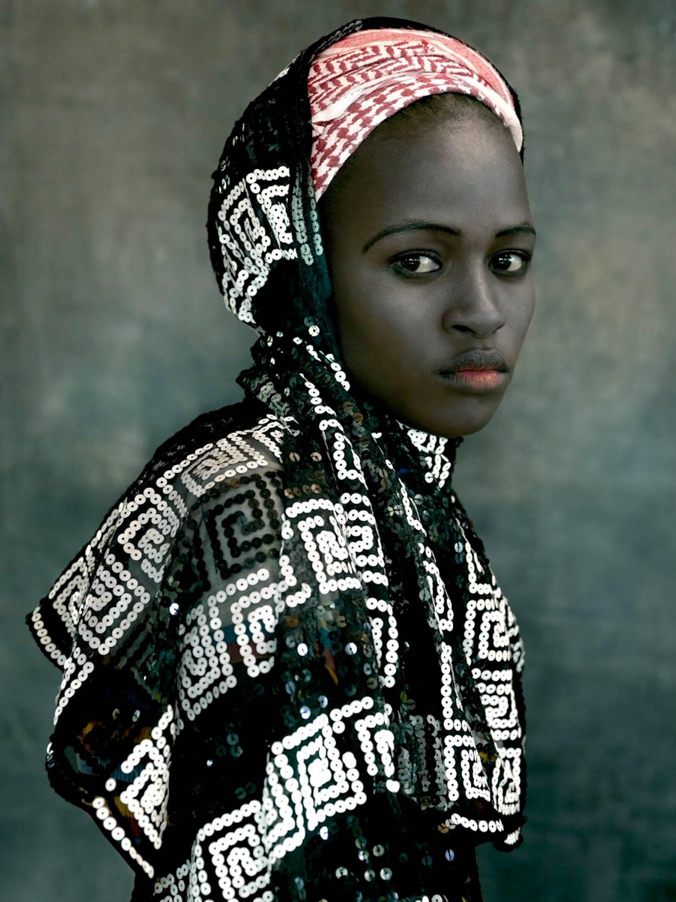 Albert Watson Portrait Photograph - Boukari Kaoulatou, Peuhl Festival, Pehunco, Benin, 2011
