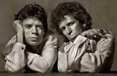 Mick Jagger & Keith Richards, New York City, 1989