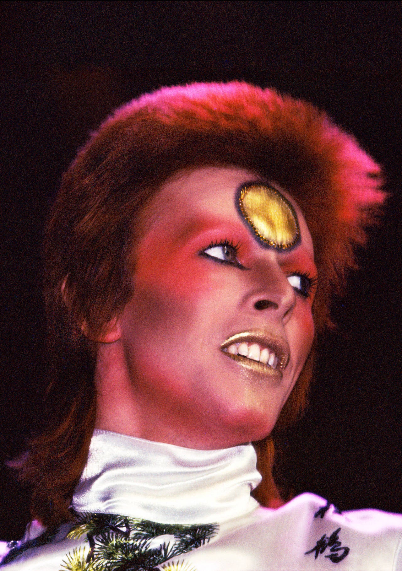 Mick Rock Portrait Photograph - Bowie, Earls Court
