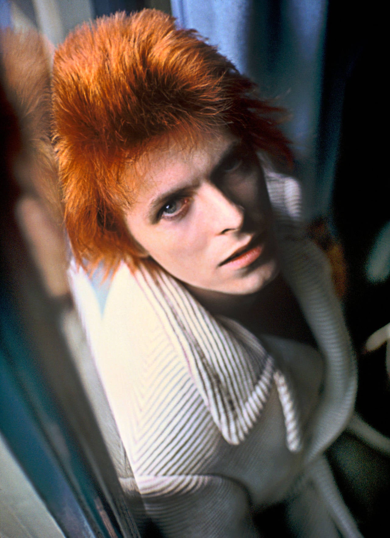 Mick Rock Color Photograph - Bowie, Haddon Hall
