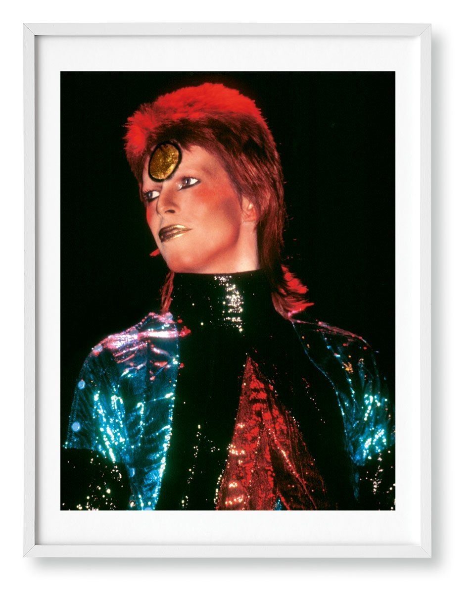 Mick Rock Portrait Photograph - The Rise of David Bowie. 1972-1973. Art Edition A