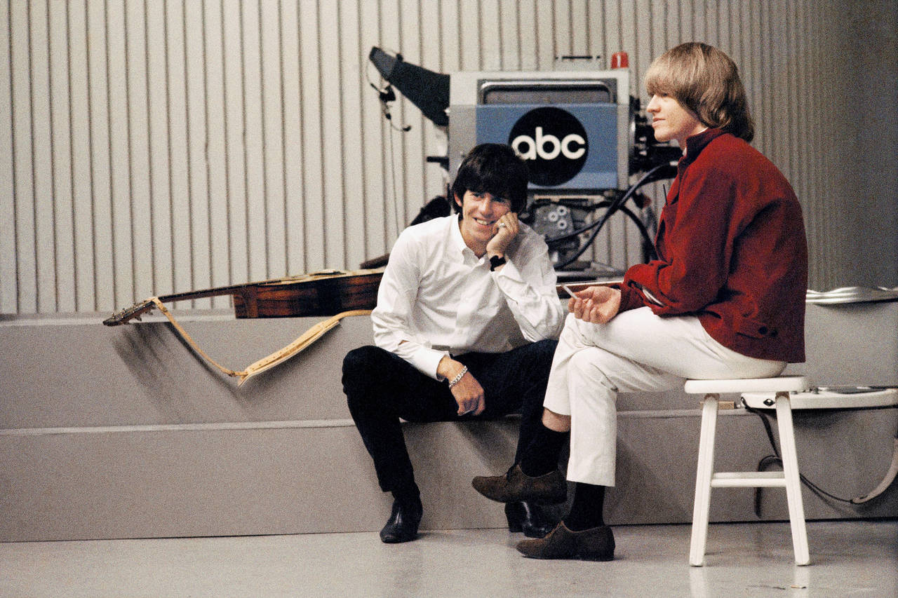 Jean-Marie Perier Color Photograph - Keith Richards & Brian Jones, Los Angeles