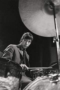 Vintage "The Drummer" - Charlie Watts on Stage, Copenhagen