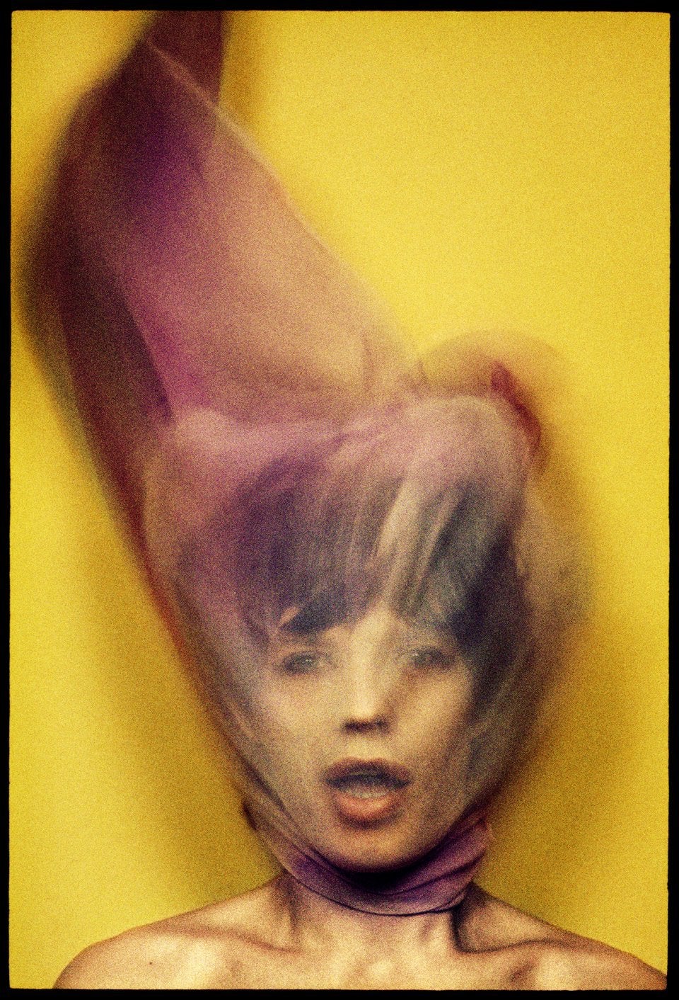 David Bailey Color Photograph - Mick Jagger - Goats Head Soup