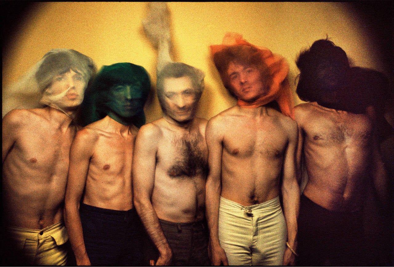 David Bailey Color Photograph - The Rolling Stones - Goats Head Soup