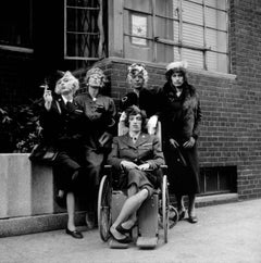 The Rolling Stones in Drag, Black & White Photography, Silver Gelatin print