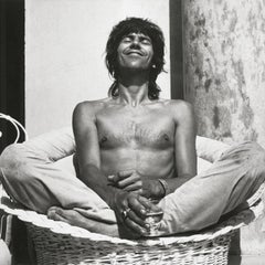 Keith Richards "Happy", Black & White Photography, Fine Art Print, Signed 