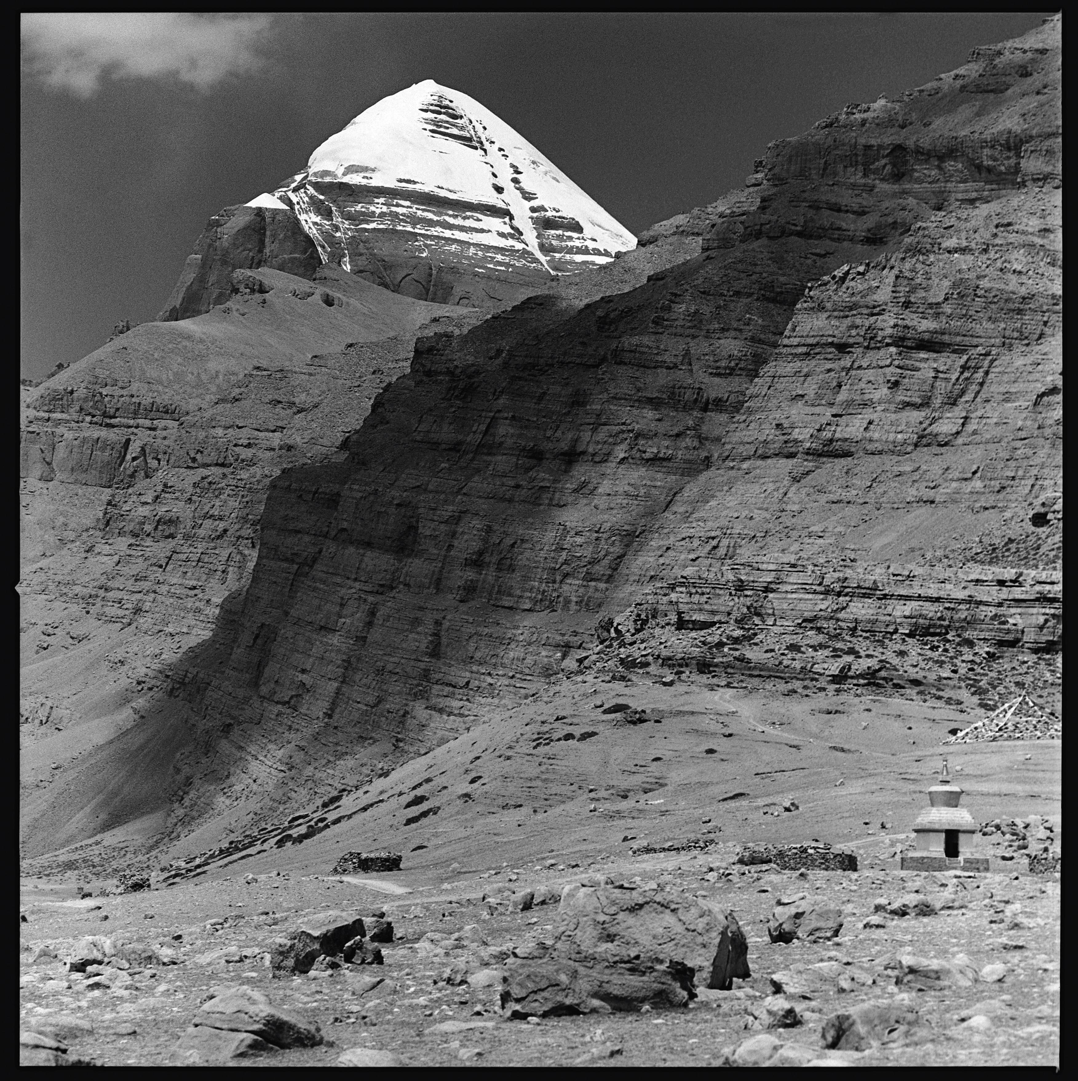 Michael O'Neill Black and White Photograph - Magic Mountain