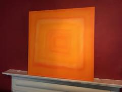 Set of 6 Original Contemporary Paintings - Concentric Squares