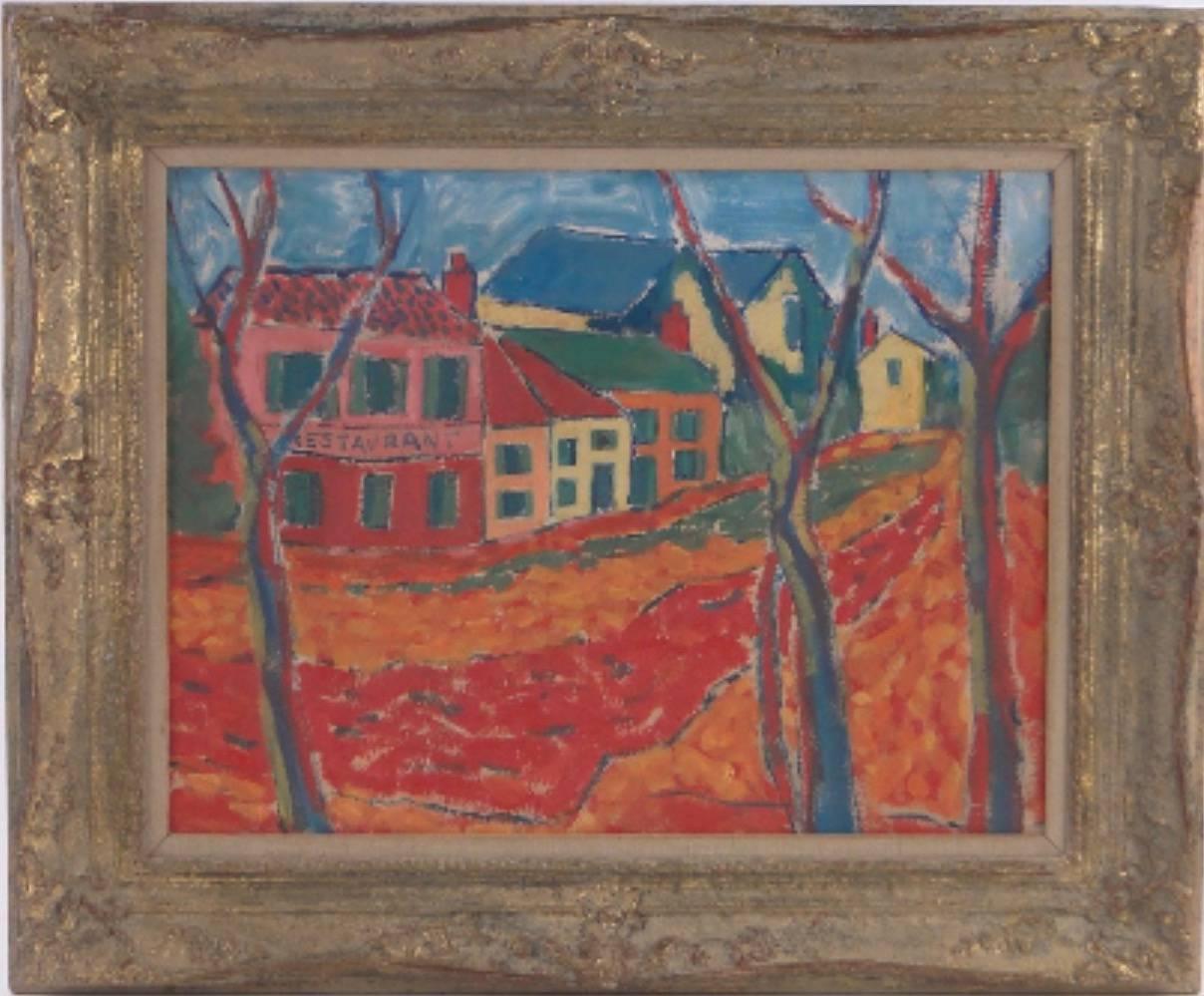 20th Century French Fauvist Oil Painting 3