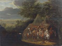 Rare & Important 17th Century Dutch Oil Painting on Wood Panel