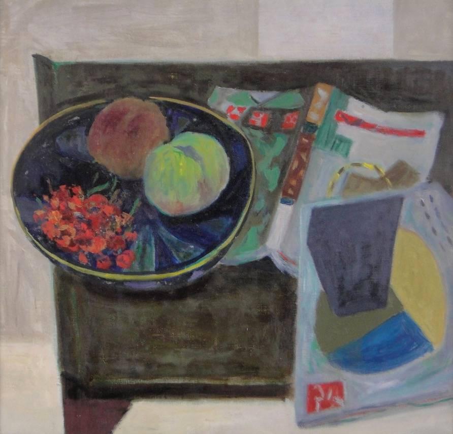 Unknown Interior Painting - Japanese Still Life oil painting