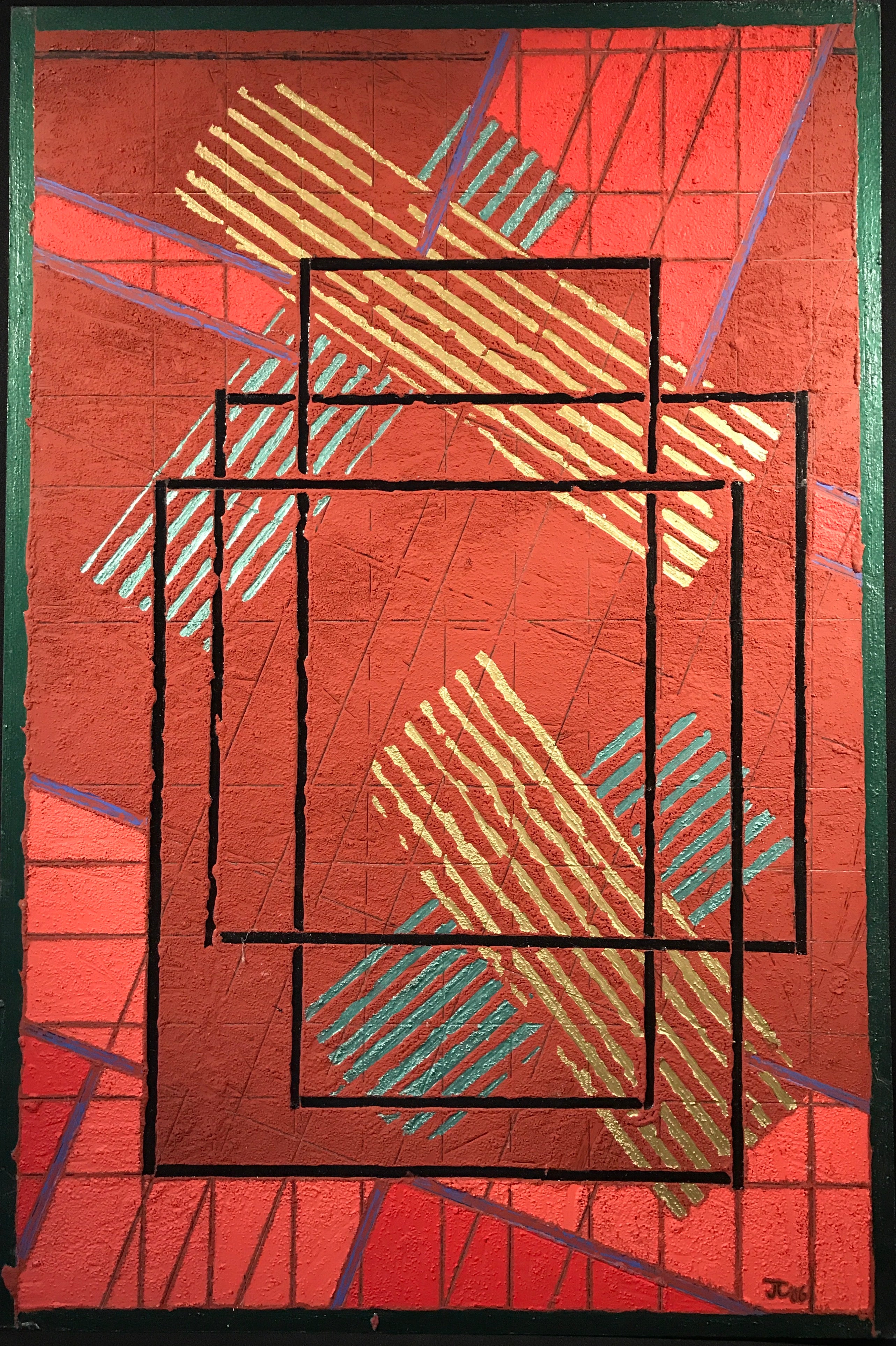 John Chambers - British Abstract painting For Sale at 1stDibs