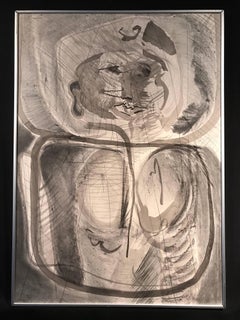 Circle of Pablo Picasso Abstract Portrait of Nude Figure