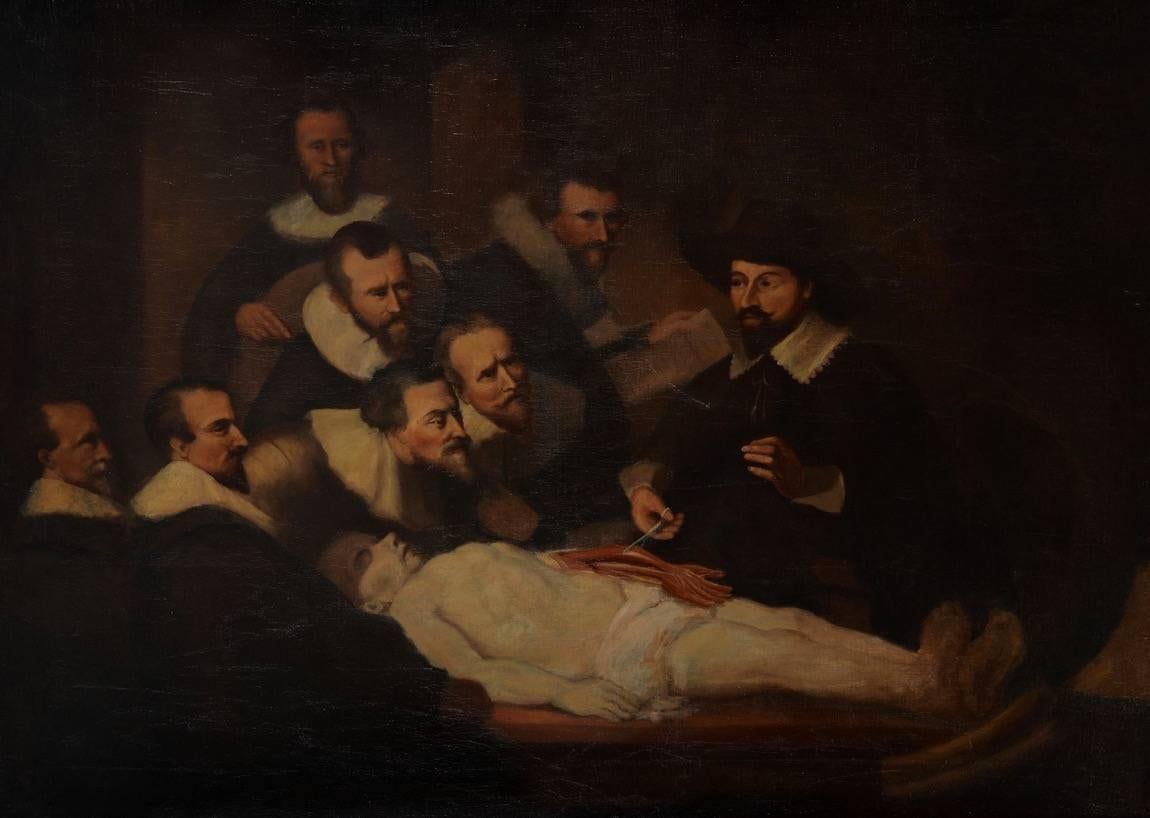 painting the anatomy lesson