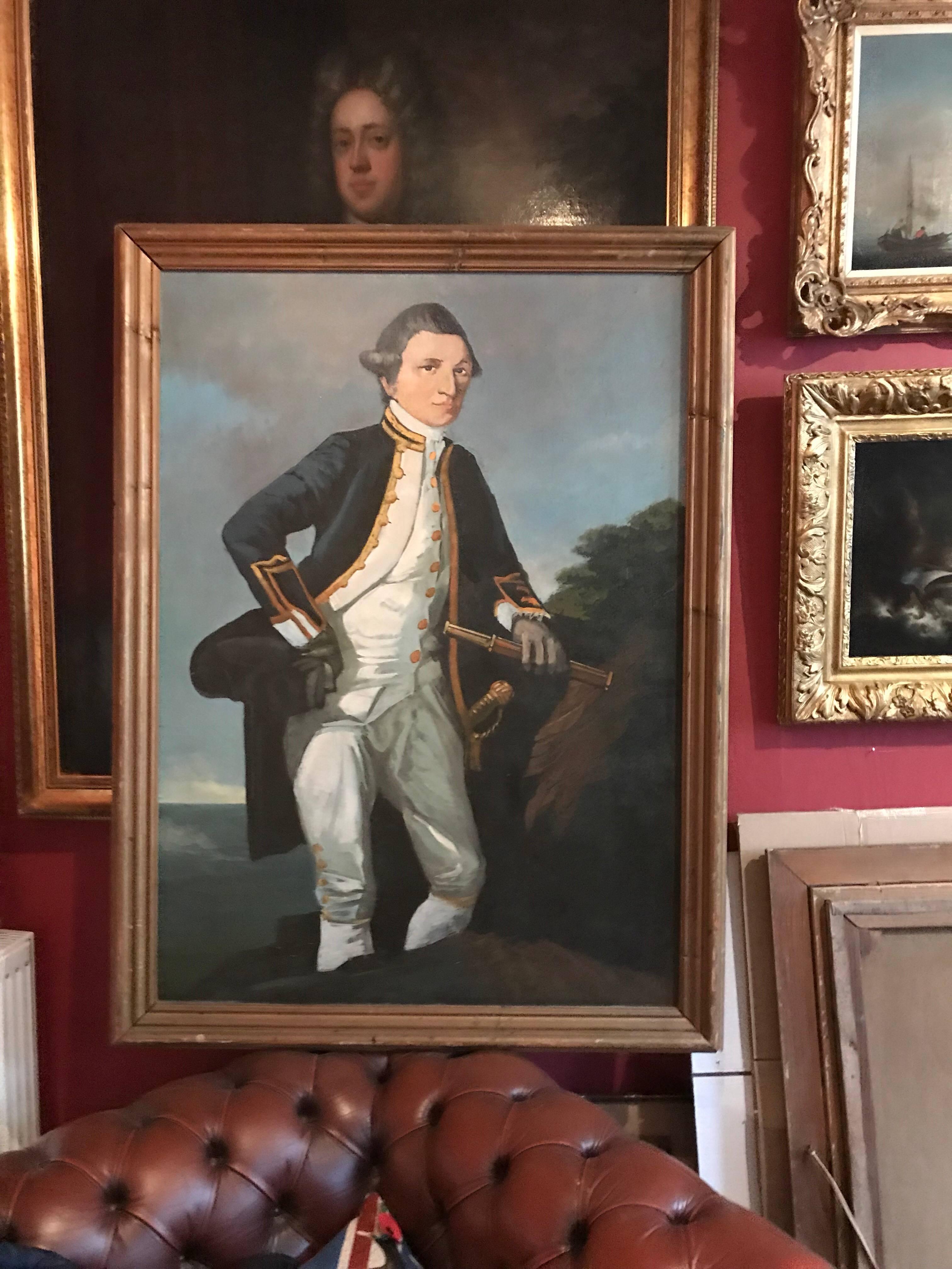 Captain James Cook (Realismus), Painting, von Unknown