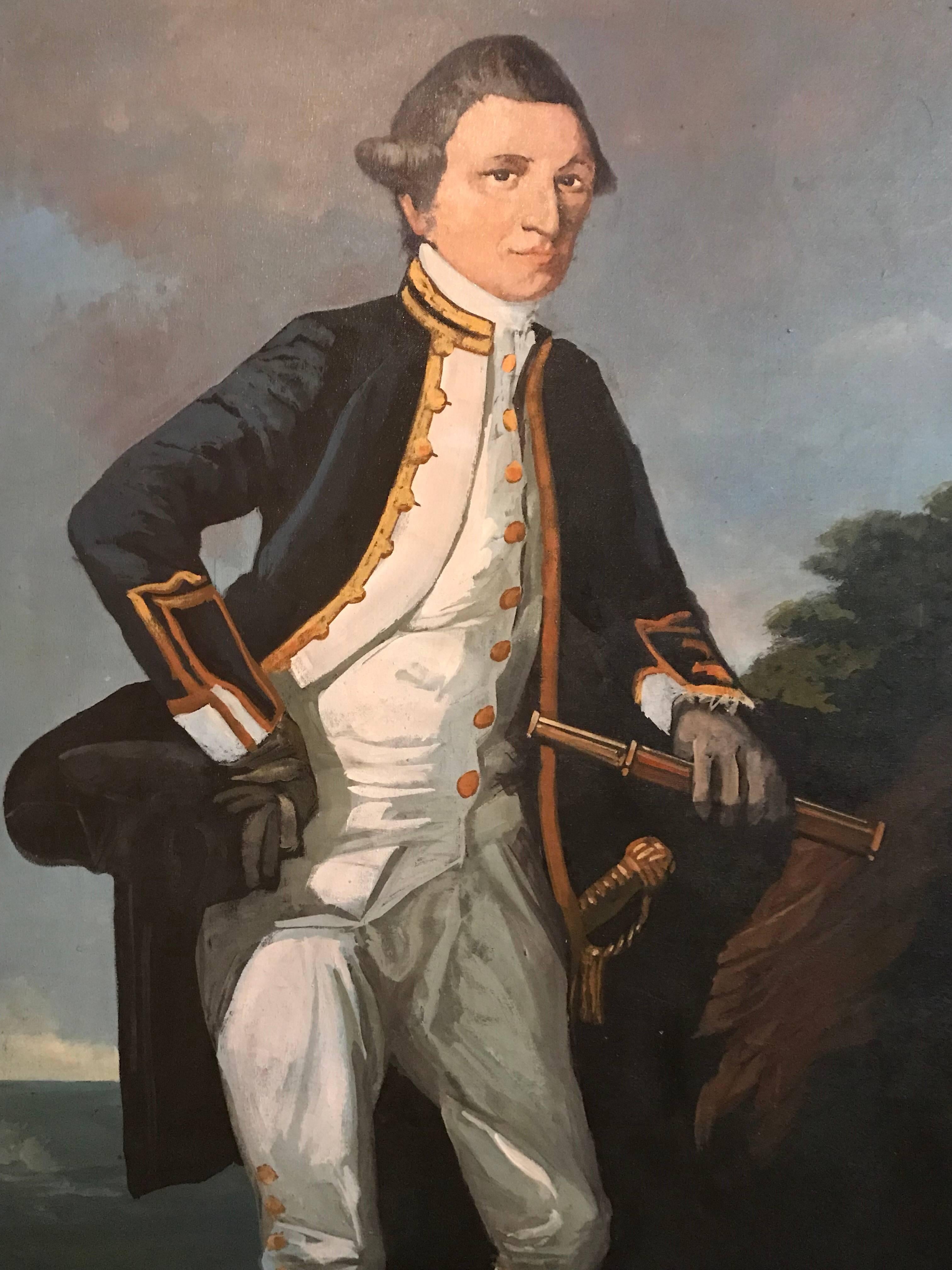 captain cook painting