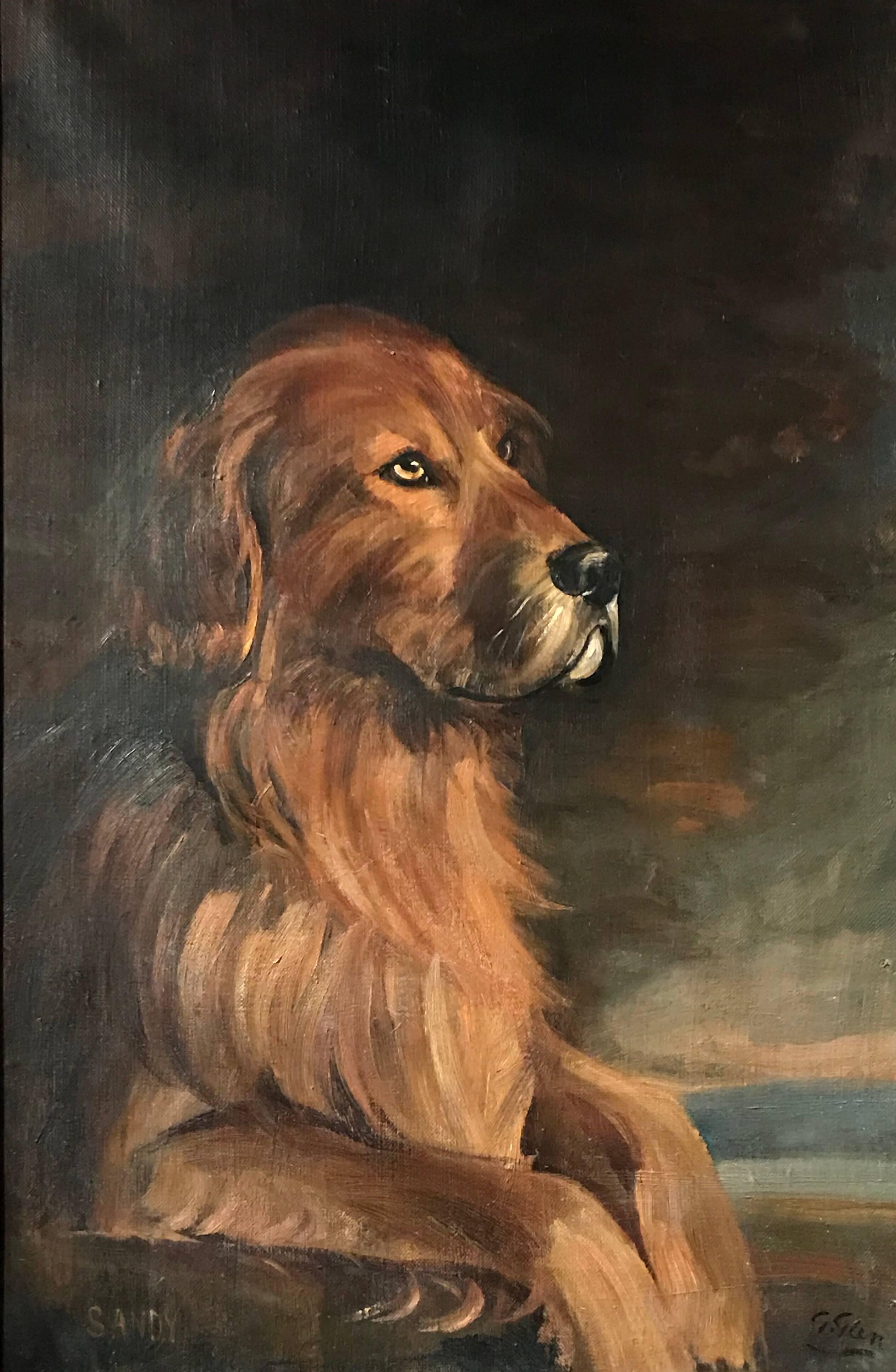 rembrandt dog painting