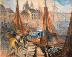 The Return of the Fishermen, Port Croisic