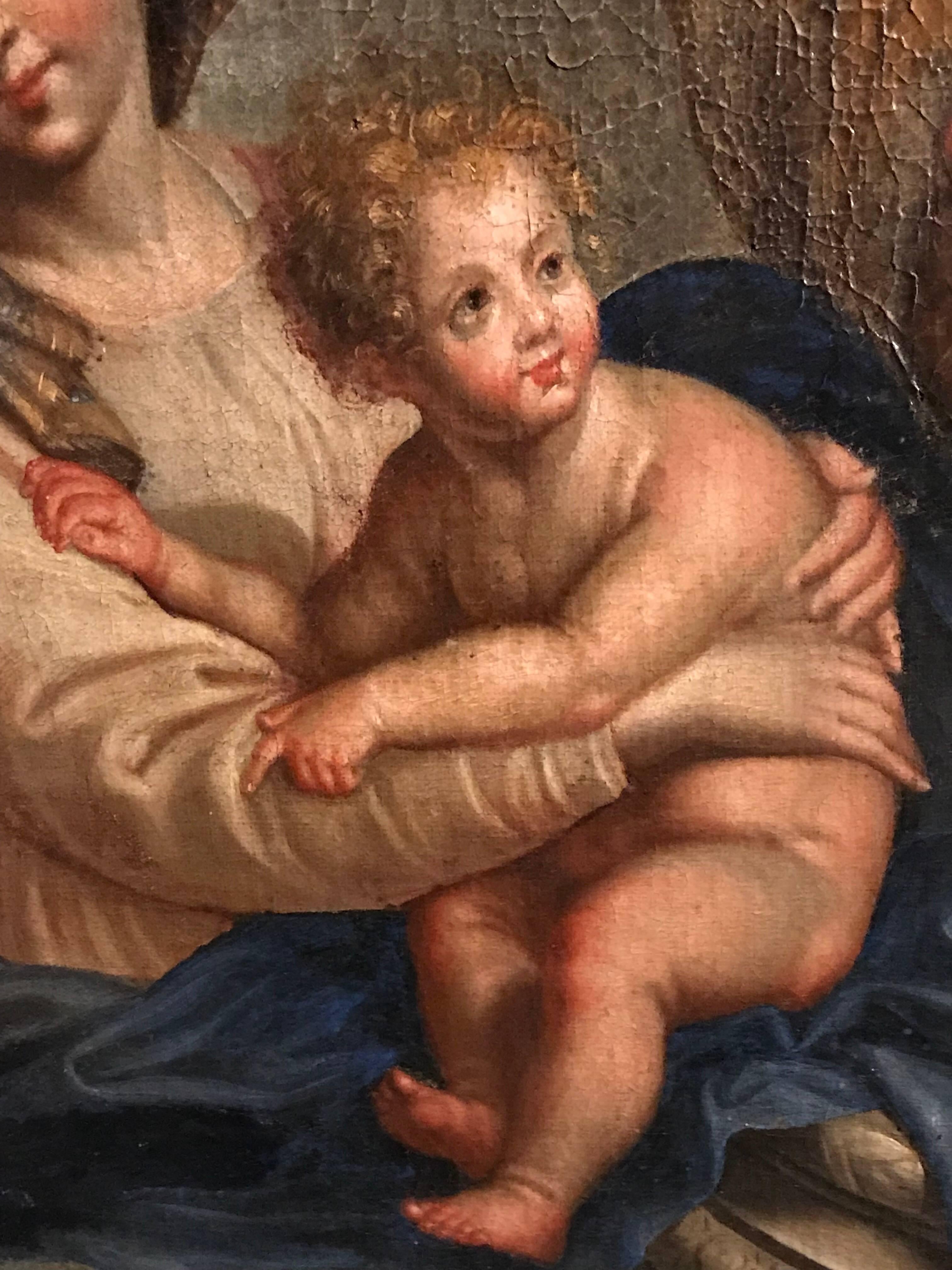 who painted the holy family
