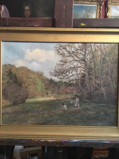 1920s Dalsgaard Skov, Signed Impressionist - Danish Oil Painting