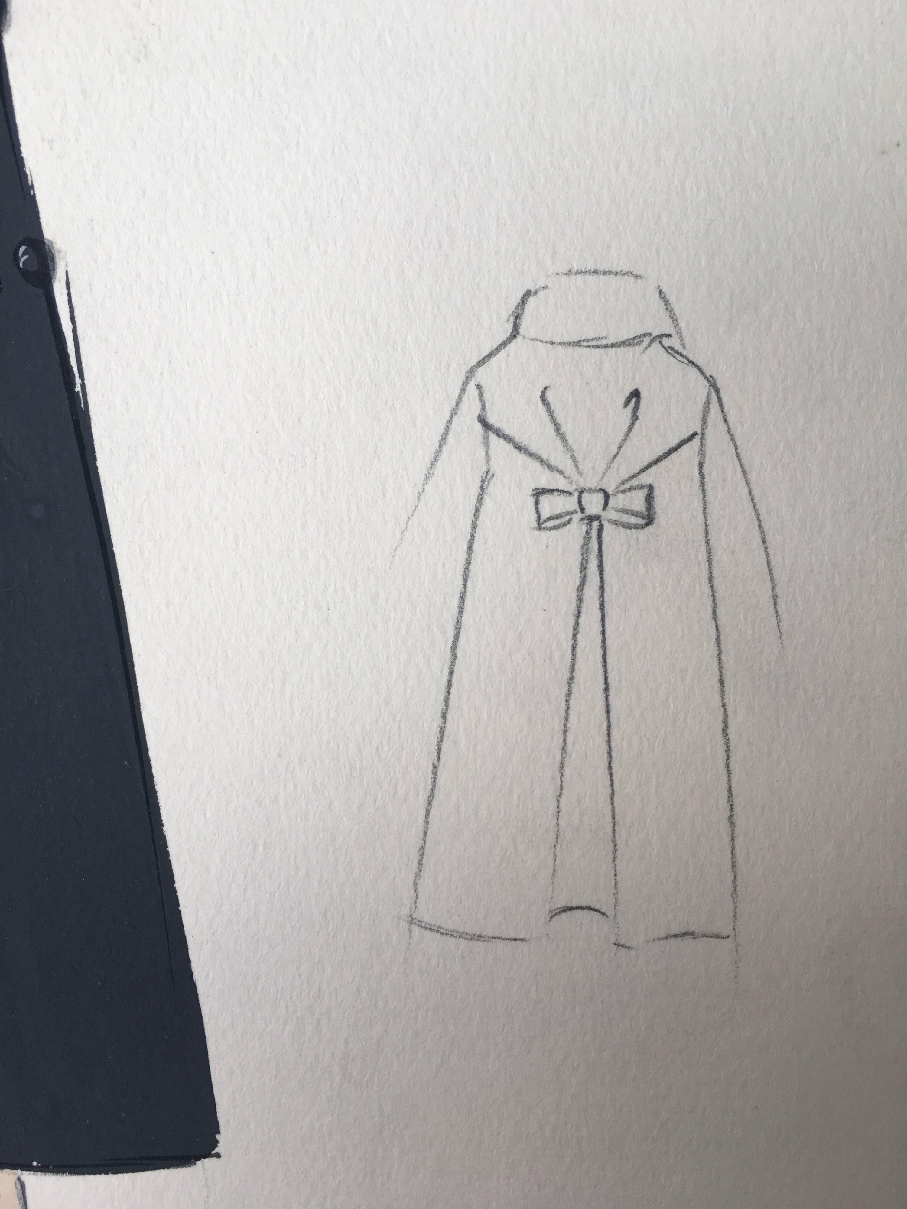 cape collar sketch