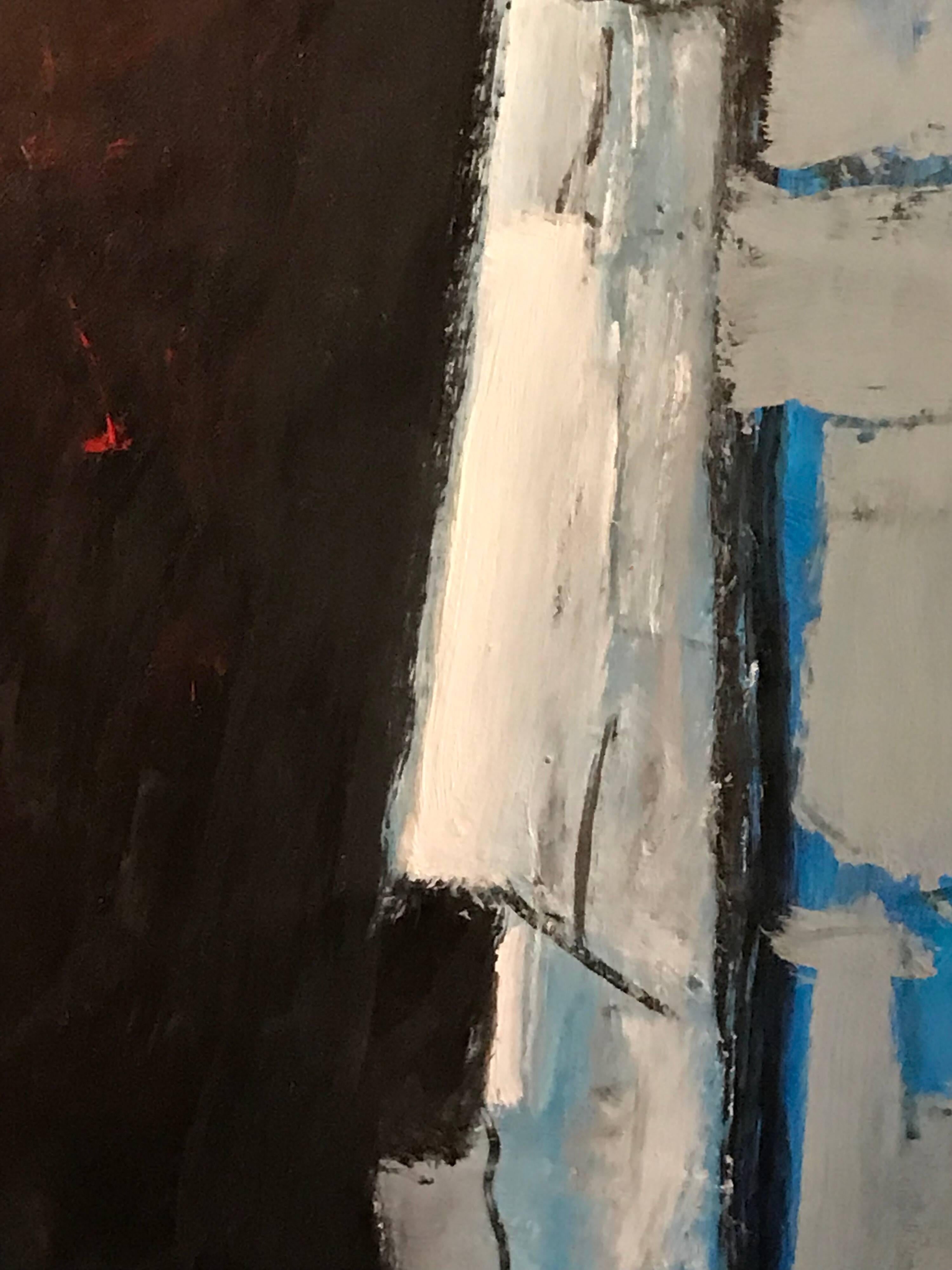 Pittura a olio cubista espressionista francese, firmata in vendita 1
