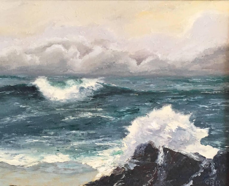 unknown crashing waves large