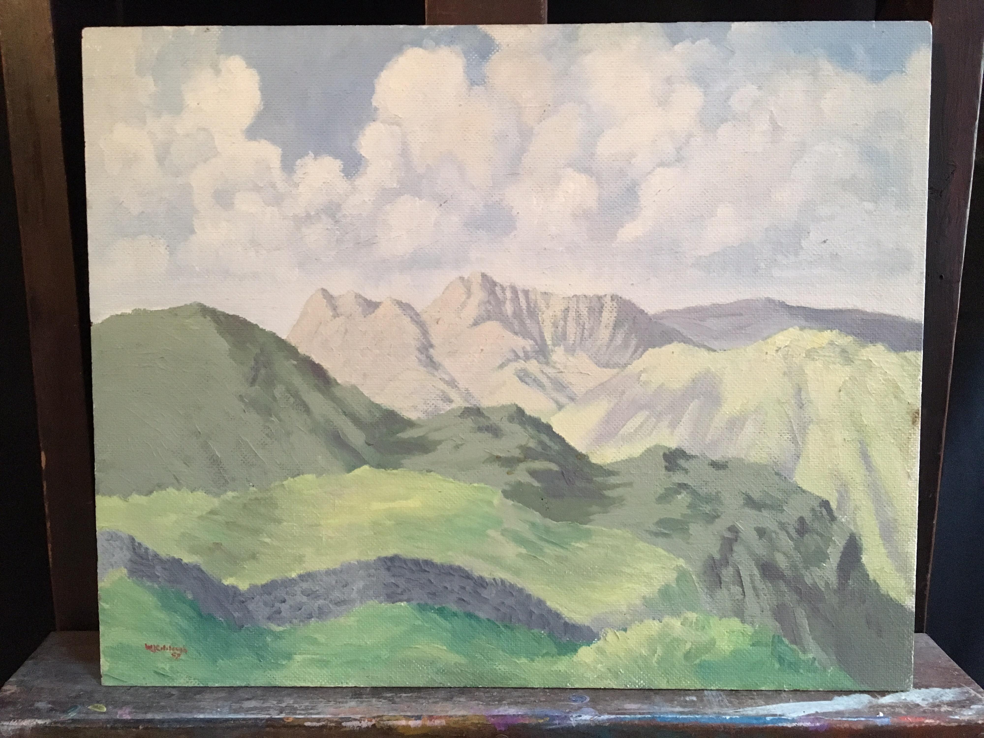 impressionism mountains