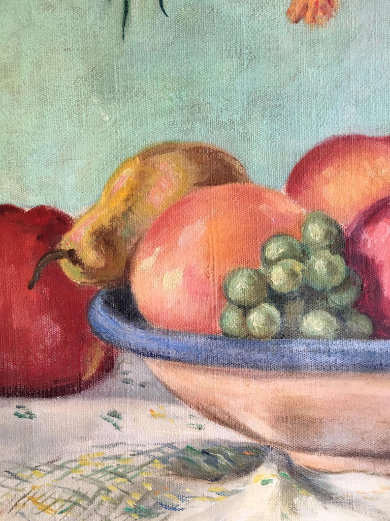 le Roy Still Life, Impressionist Oil, French Signed Original