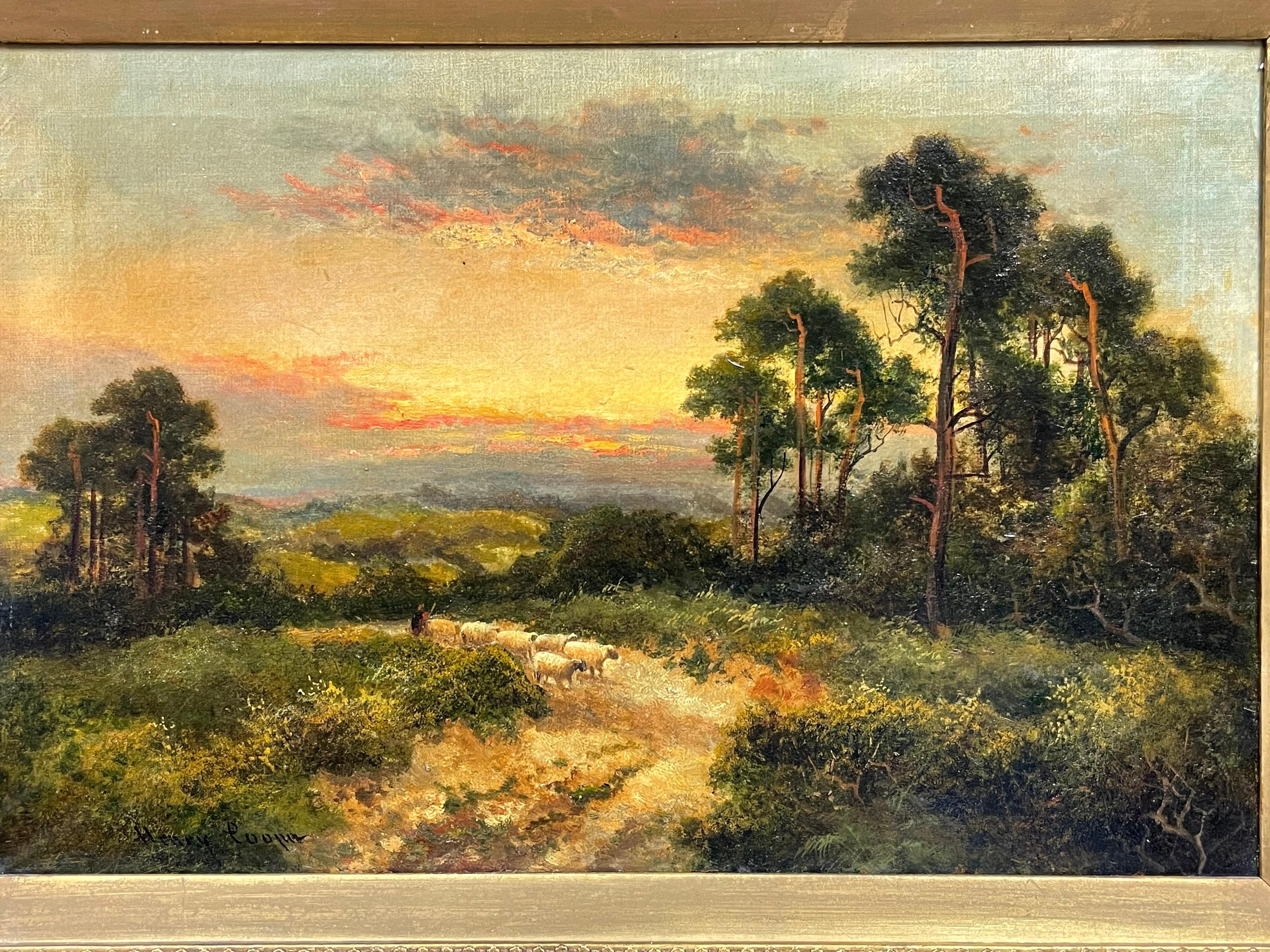 oil painting signed cooper