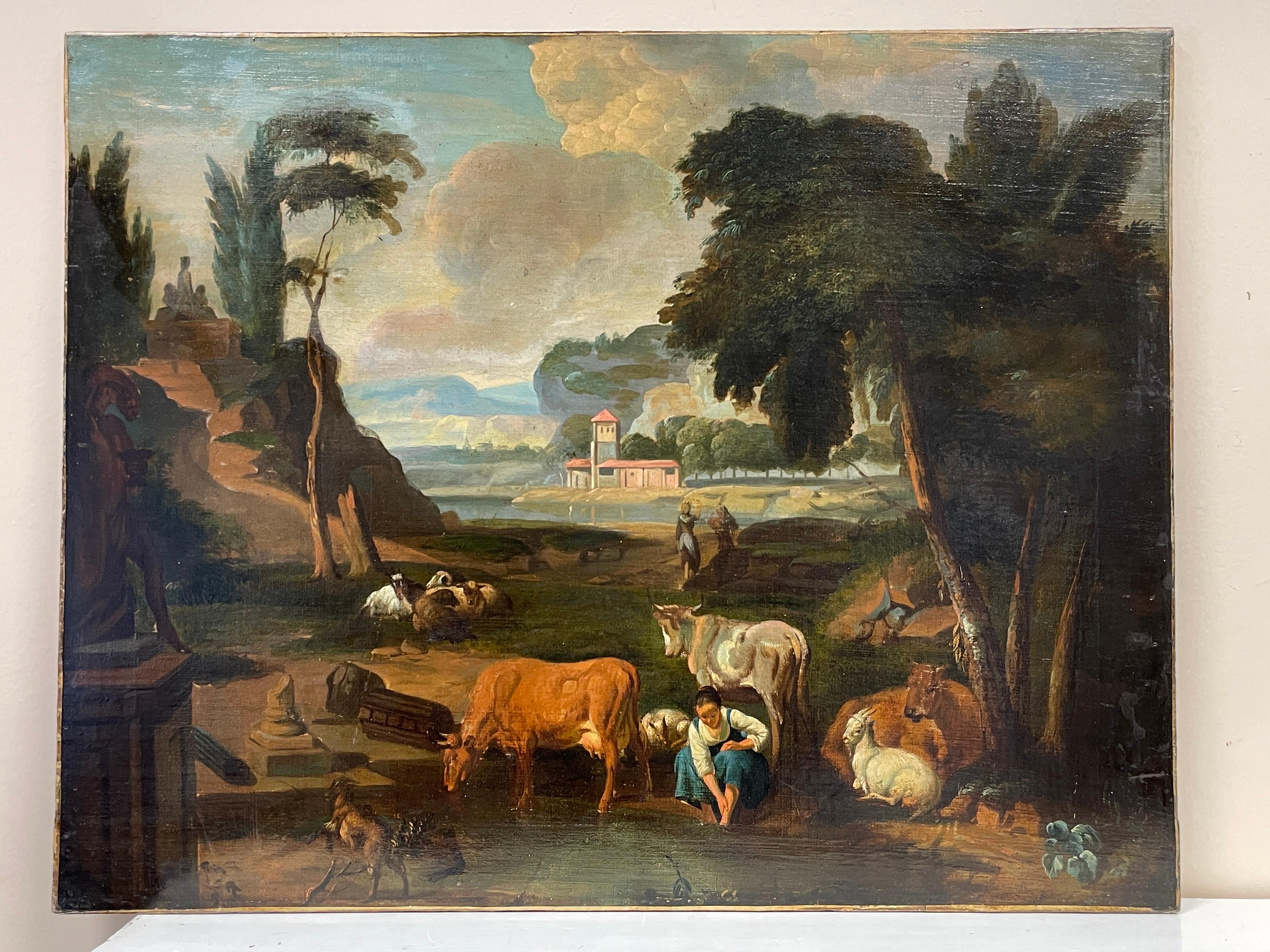 renaissance cow painting