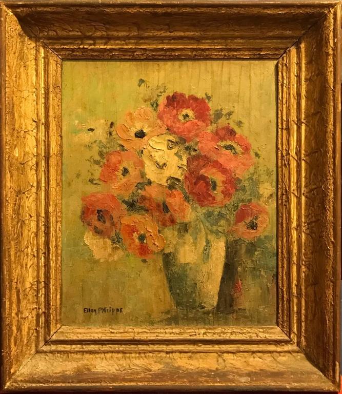 Unknown - Vintage French Oil Painting - 1930's - Still ...