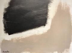 "Atlantic, St. Ives" - Expressionist Abstract Oil Painting, 2010