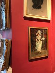 Belle Epoque Göttin - Antikes britisches Ölgemälde