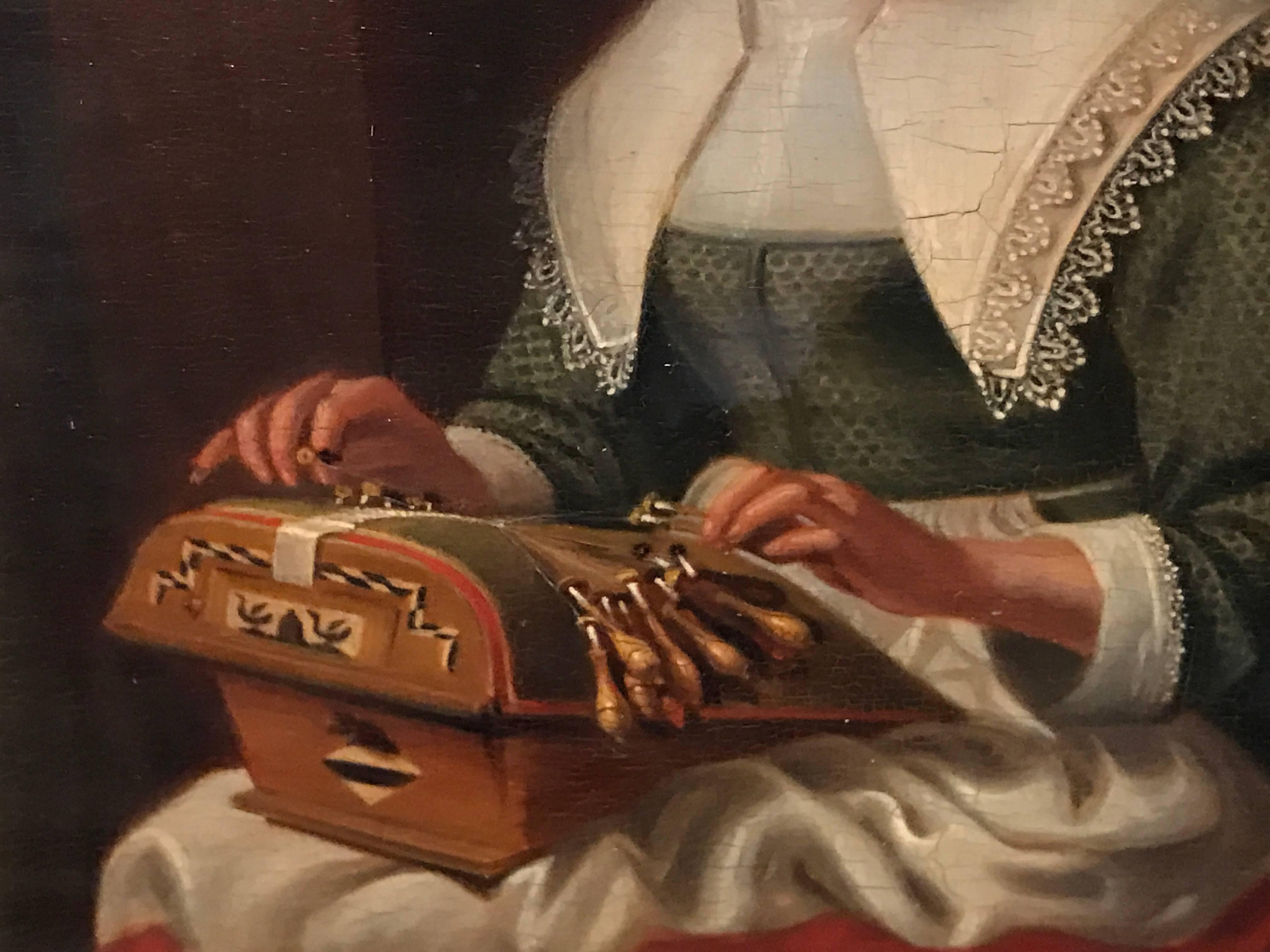 1700 oil painting