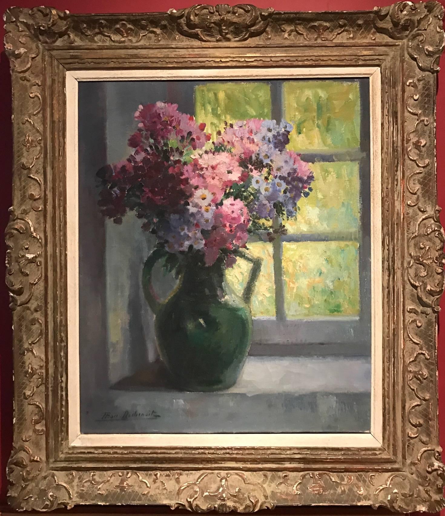 impressionist still life flowers