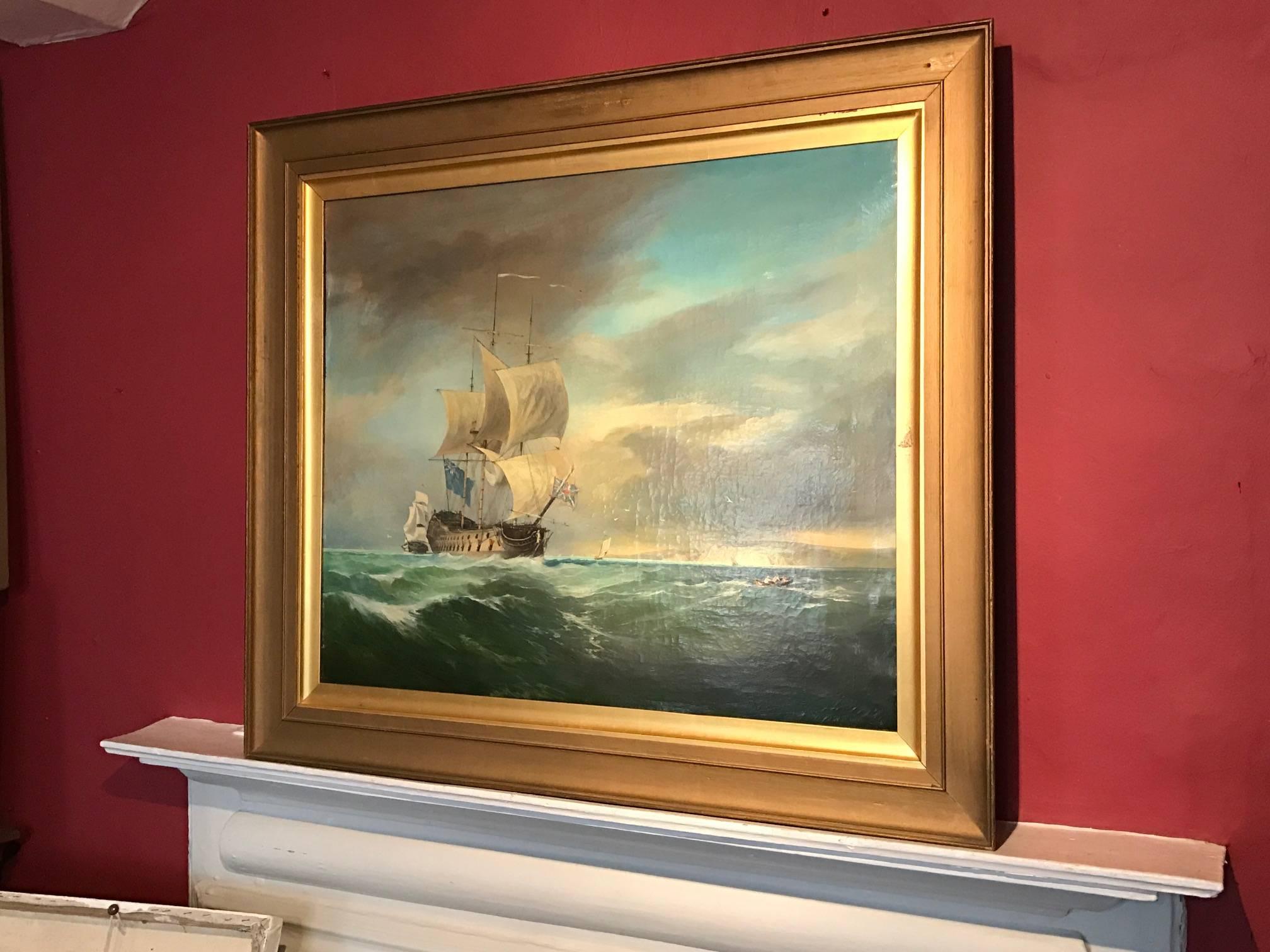 british ship painting