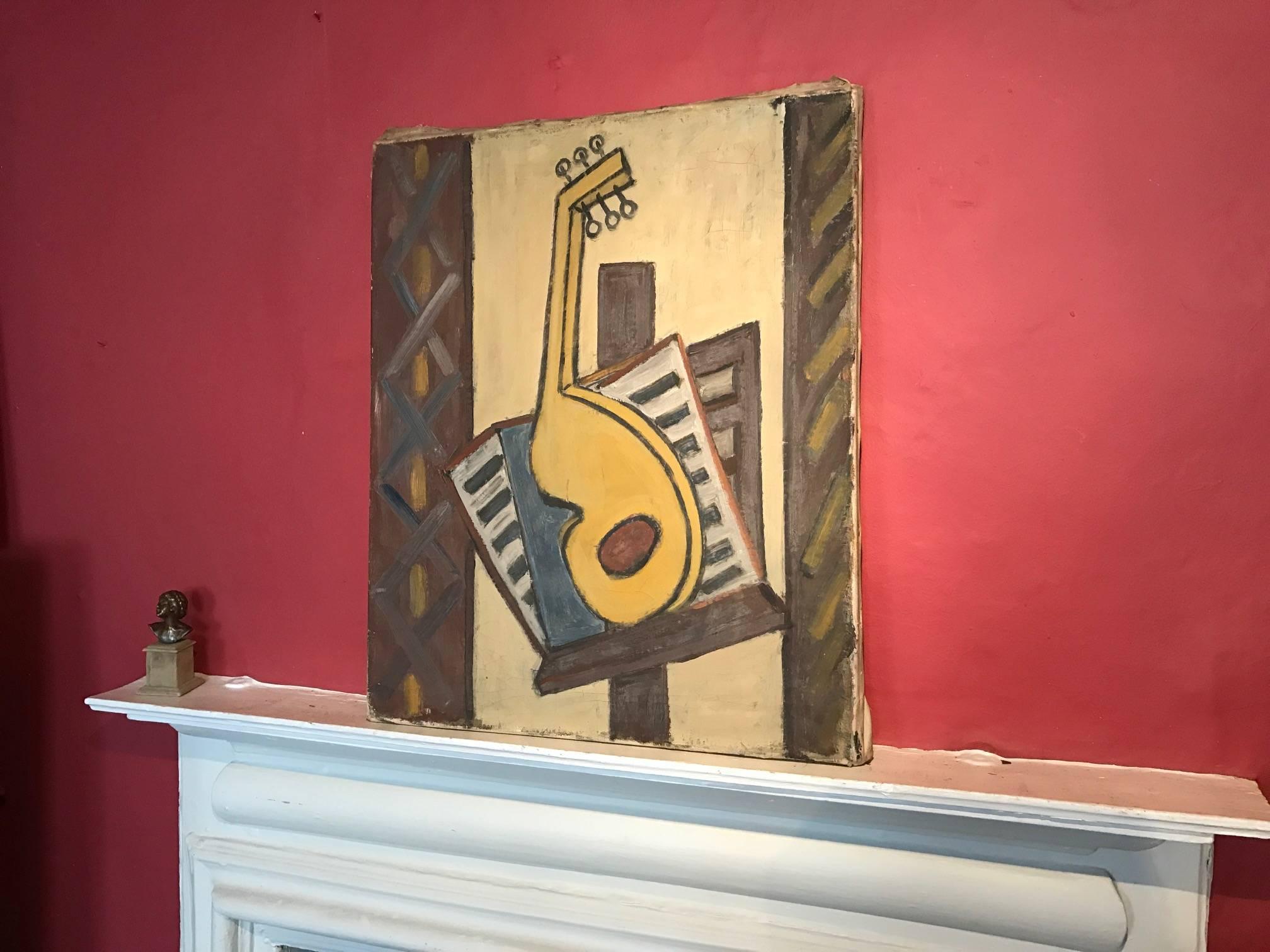 guitar painting stand