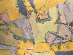 Parisian Abstract Expressionist Original Oil Painting