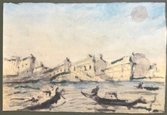 Acquerello impressionista francese
