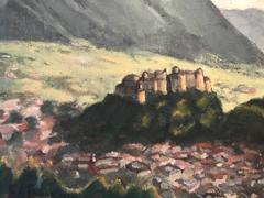 Salburg 1934 Signed French Post Impressionist Oil Painting