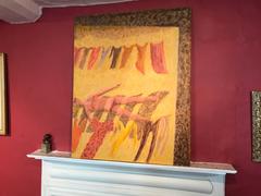 The Sunbather Large Original 1970's Irish Oil Painting on Canvas