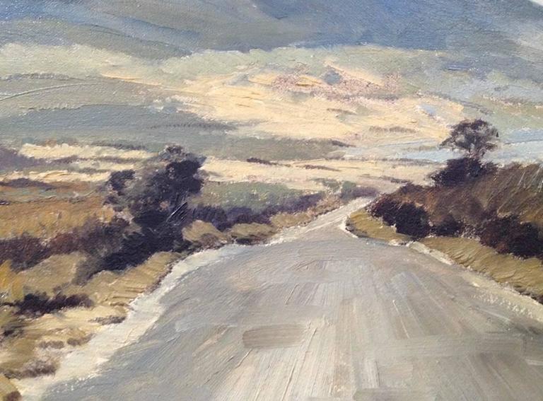 Sam Chadwick Scottish Landscape Oil Painting Goatfell Isle Of