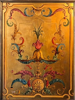 Paris Theatre Painted Panel