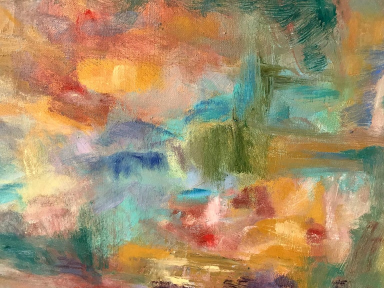 Isaiah Gerard Calleja Enormous British Abstract Oil Painting at 1stDibs