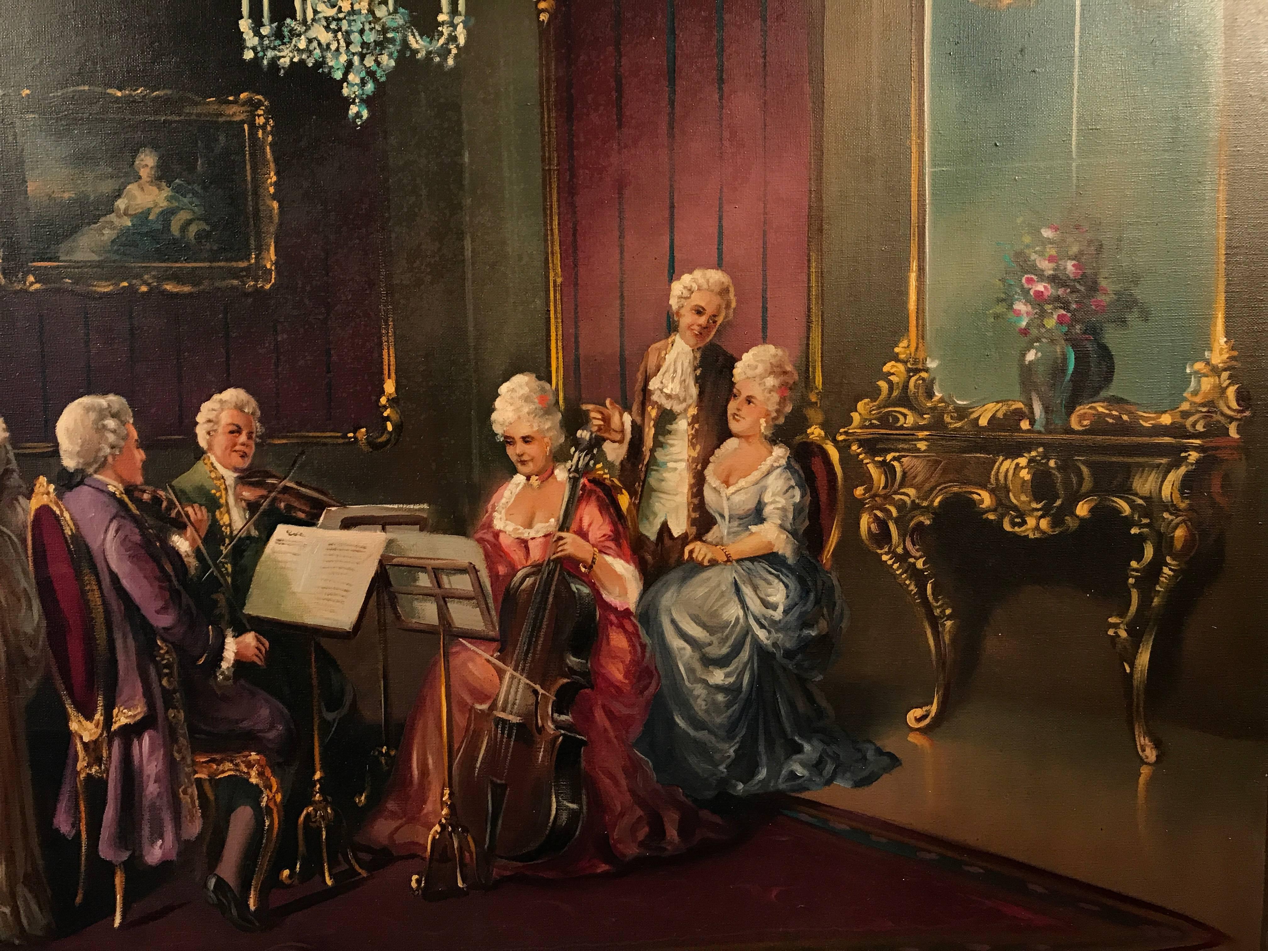 the recital painting